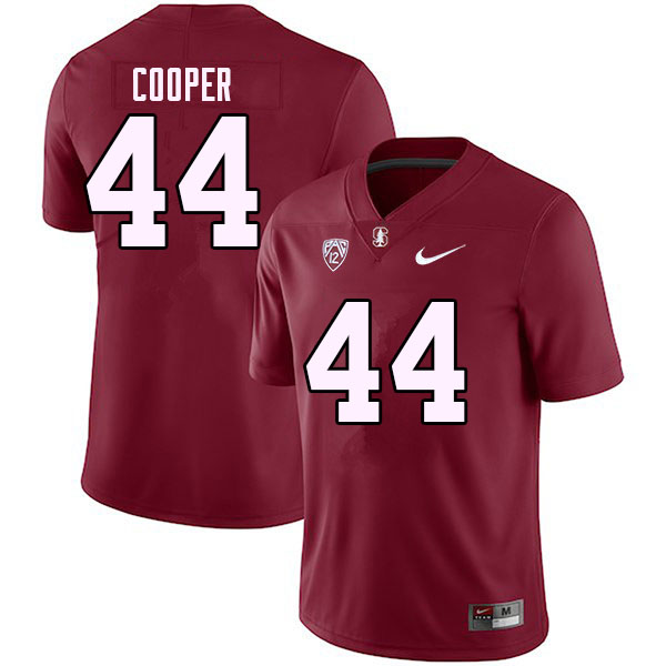 Women #44 Ernest Cooper Stanford Cardinal College 2023 Football Stitched Jerseys Sale-Cardinal - Click Image to Close